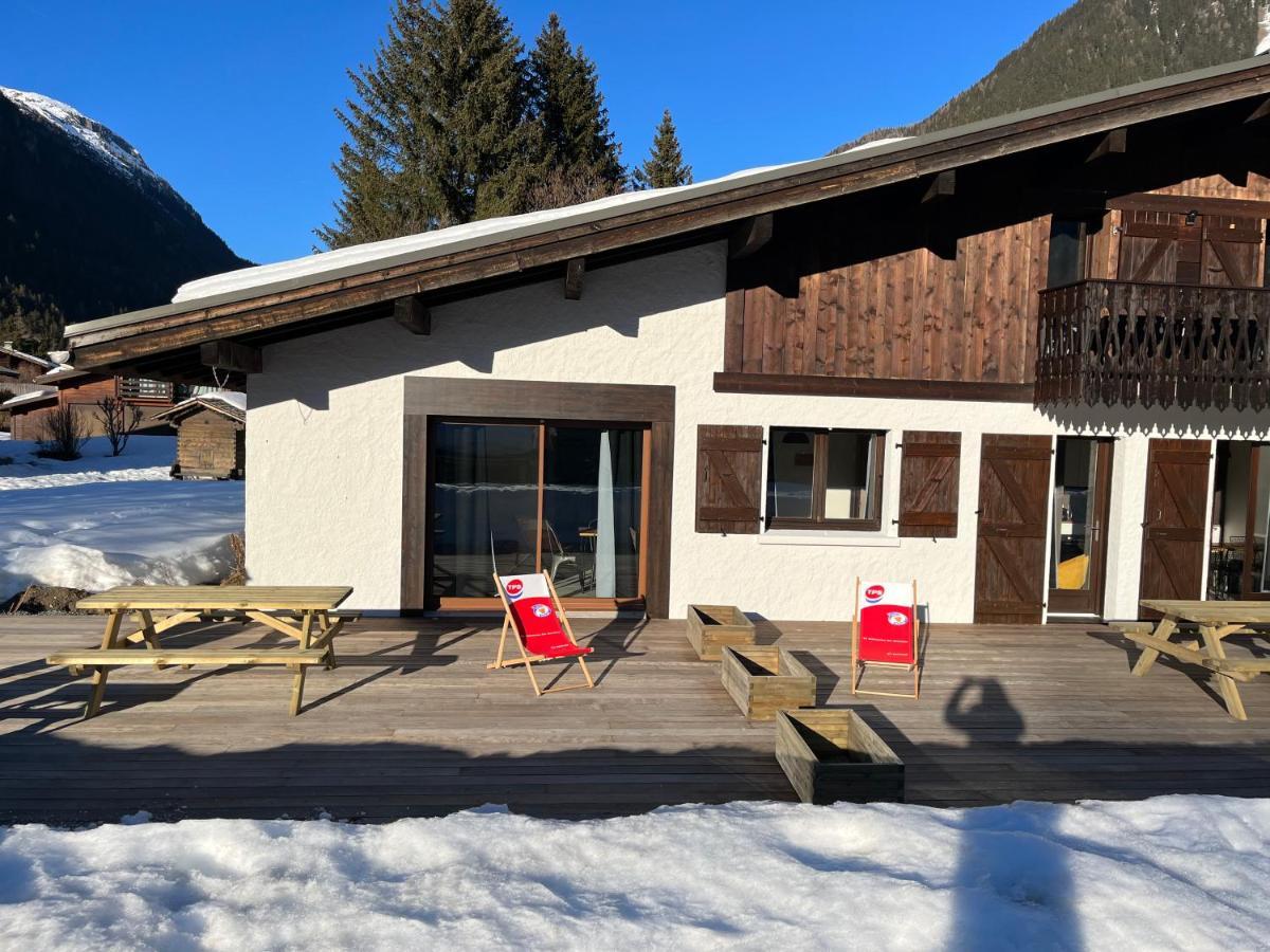 Chalet Pleine Vue & Spa Chamonix Exteriör bild