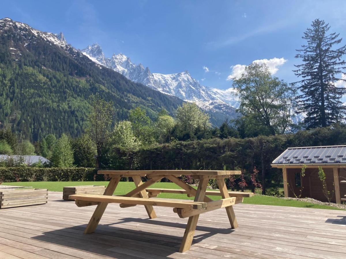 Chalet Pleine Vue & Spa Chamonix Exteriör bild