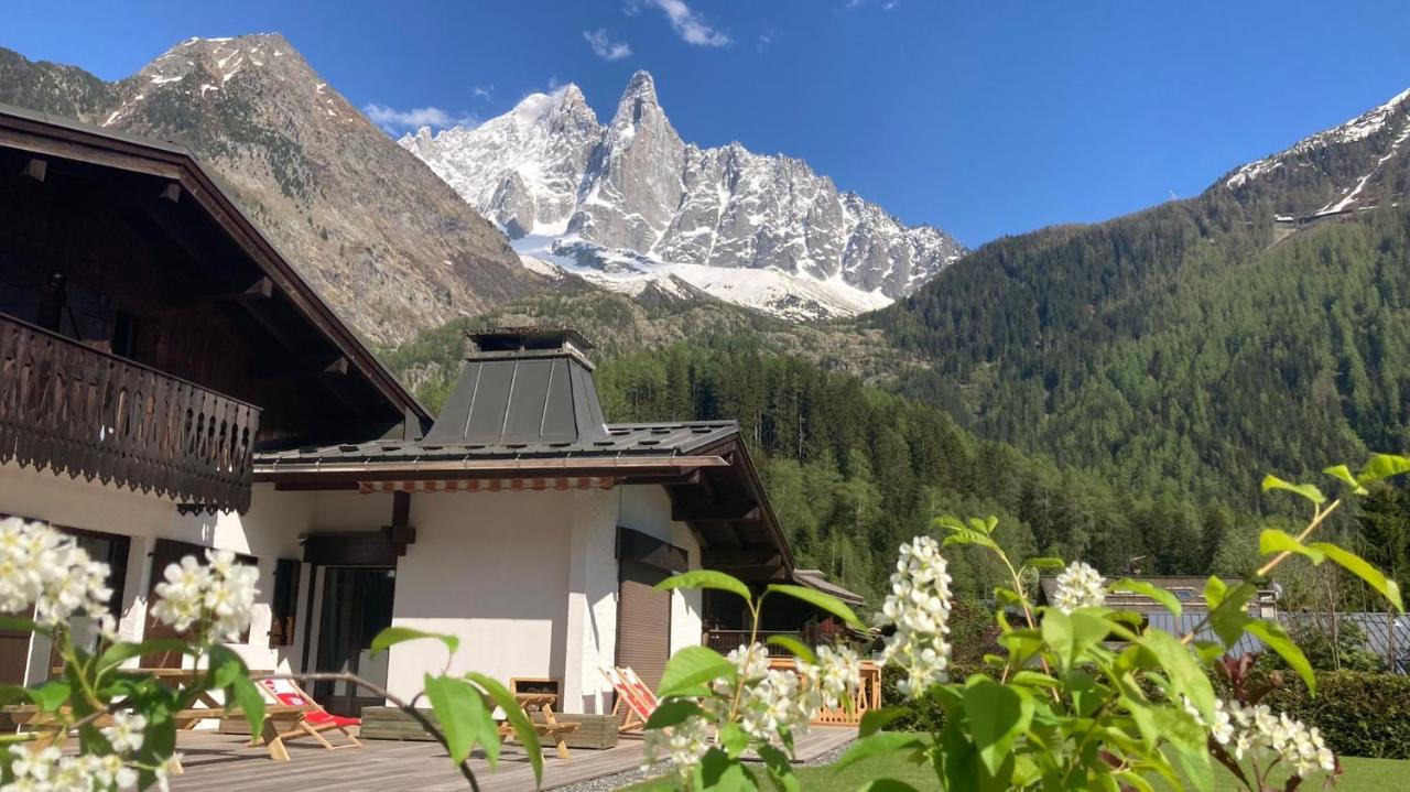 Chalet Pleine Vue & Spa Chamonix Exteriör bild
